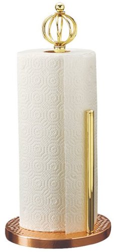 Childrens Toyshop  Kitchen & Housewares : Old Dutch International Décor Copper Standing Paper Towel Holder, 15-Inch