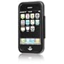 Apple 3G iPhone/ iPhone 3GS Black Aluminum Metal Hard Case with Detachable Belt Clip