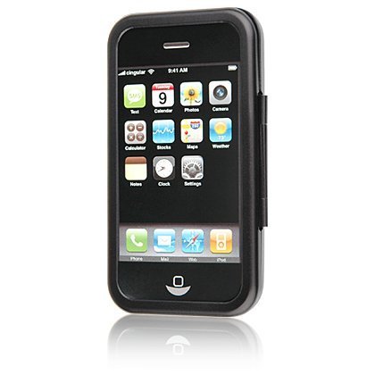Apple iPhone 3G Black Aluminum Metal Case with Belt Clip and Screen Protector (Not Compatible wth 1st Generation iPhone)