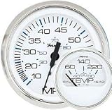 FARIA CHESAPEAKE SS WHITE MARINE INSTRUMENTS TACHOMETERSStyle: 6000 RPM