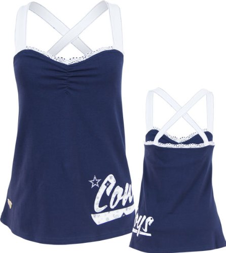 Dallas Cowboys Women's Cross Back Tank Top