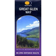 The Great Glen Way, Map (Walker's Route)