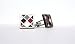 Cufflinks - Offbeat Diamonds Red and Grey