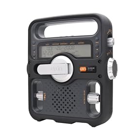 Et&oacute;n FR600B Solarlink Self-Powered Digital AM FM SW NOAA S.A.M.E. Weather Radio with Flashlight, Siren, Solar Power and Cell Phone... by 