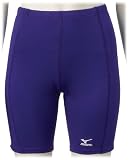 Mizuno Women's Solid Compression Short G3 (Purple, XX-Small)