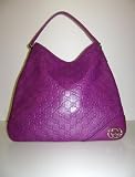Gucci Handbags Purple (Red) Guccissima 231822