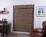 Vera Guinea Bamboo Roman Shade length 74 inch- Free Shipping