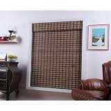 Vera Guinea Bamboo Roman Shade length 74 inch- Free Shipping