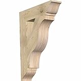 UPC 889274083045 product image for Ekena Millwork BKT06X28X36FST01RDF Funston Traditional Rough Sawn Bracket, 6