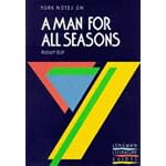Robert Bolt, "Man for All Seasons" (York Notes) book cover