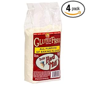 Bob's Red Mill All-Purpose Gluten-Free Baking Flour, 22-Ounce Packages (Pack of 4)