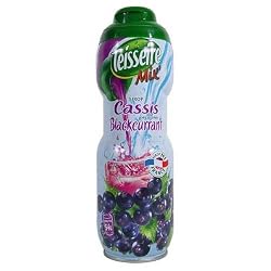 Black Currant (Cassis) Teisseire all natural Syrup 600 ml 20.3oz, One