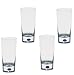 Orrefors Intermezzo Blue Tumblers, Set of 4