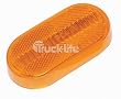 Truck-Lite Replacement Lens, Yellow 8933A