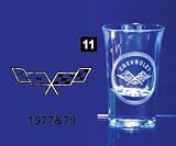 Corvette Engraved Glassware