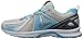 Reebok Women's Runner Walking Shoe, White/Skull Grey/Asteroid Dust/Crisp Blue/Silver, 8 M US