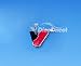 Fashionable 4GB Linked Hearts Jewelry USB Flash Drive