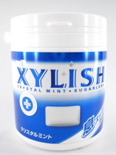 明治製菓 キシリッシュミドルボトルクリスタルミント 94g
