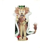 Kurt Adler Steinbach 16-Inch German Nutcracker Wizard of Oz Series, Cowardly Lion