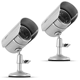 SVAT VU5 Indoor/Outdoor Night Vision Color CMOS CCTV Security Surveillance Camera - Bonus Pack of 2