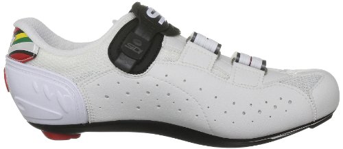 Sidi Men's Genius 5 Pro Mega White Cycling Shoe 74917 13 UK