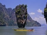 Ao Phang-Nga (James Bond Island), Phang-Nga Province, Thailand, Asia Art Photographic Poster Print by Gavin Hellier, 12x9