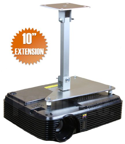 PCMD All-Metal Projector Ceiling Mount with 10 Extension for Viewsonic PJD5152