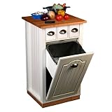 Venture Horizon Butcher Block Bin with pantry wh 4124