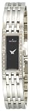 Movado Women's Esperanza Baguette Stainless Steel Bracelet Black Dial Watch #0606301
