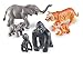 Learning Resources Jumbo Jungle Animals: Mommas and Babies, Set of 6