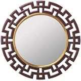 Cooper Classics Lotus Round Mirror
