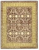 IMAGE OF Safavieh Silk Road SKR213G Maroon and Ivory Traditional 8'3
