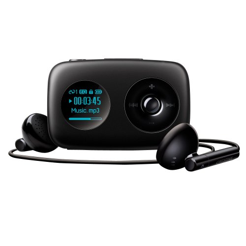 Creative Zen Stone Plus 2 GB MP3 Player with Built-in Speaker and Clip (Black)
