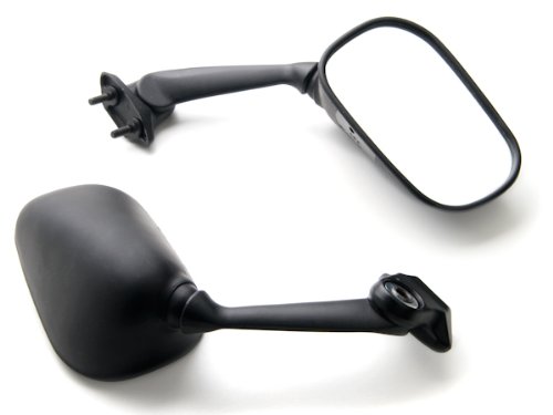 Yamaha YZF R6 Black OEM Style Racing Mirrors - Left  Right 2008-2012B00C305O06