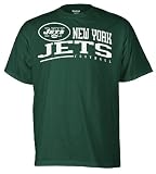 New York Jets Short Sleeve Shirt (Hunter, Large)