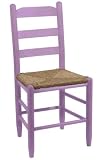 Davidson Chair Rush Lilac