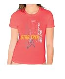 Star Trek - Enterprise - Pomegranate Ladies Organic Cotton Tee
