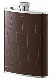 Eigenschaften Herbertz  / Herbertz Taschenflasche, Edelstahl, Leder, 230 ml