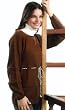 Alpaca Handmade Sweater - Winter Chestnut