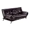 LA Convertible Sofa - Dark Brown