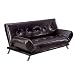 LA Convertible Sofa - Dark Brown