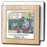 Telephone ER - 6 Inch Tile Napkin Holder