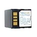 JVC GR-D370U Camcorder Battery - Premium TechFuel&reg; BN-VF714 Extended Capacity Battery