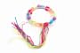 Multicolor Flower Halo with Streamers