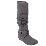 Bamboo by Journee Zen Faux Suede Boots Bamboo by Journee Zen Faux Suede Boots