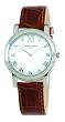 Charles Hubert Paris - Men's Premium Roman Numeral Watch with White Dial and Silver Accents
