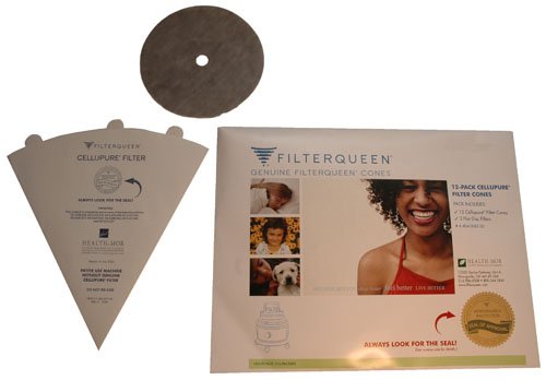 Filter Queen Cone Vacuum Cleaner Replacement Filter (12 Pack)
