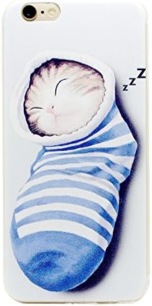 Iphone 7 Plus Case, New TPU Cartoon Printed Phone Case Cover for Iphone 7Plus 2016 (B)