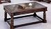 Distressed Finish Wood & Slate Top Coffee Table By Coaster Furniture