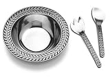 Wilton Armetale 377106 Laurelberry Medium Salad Set 3-pc.